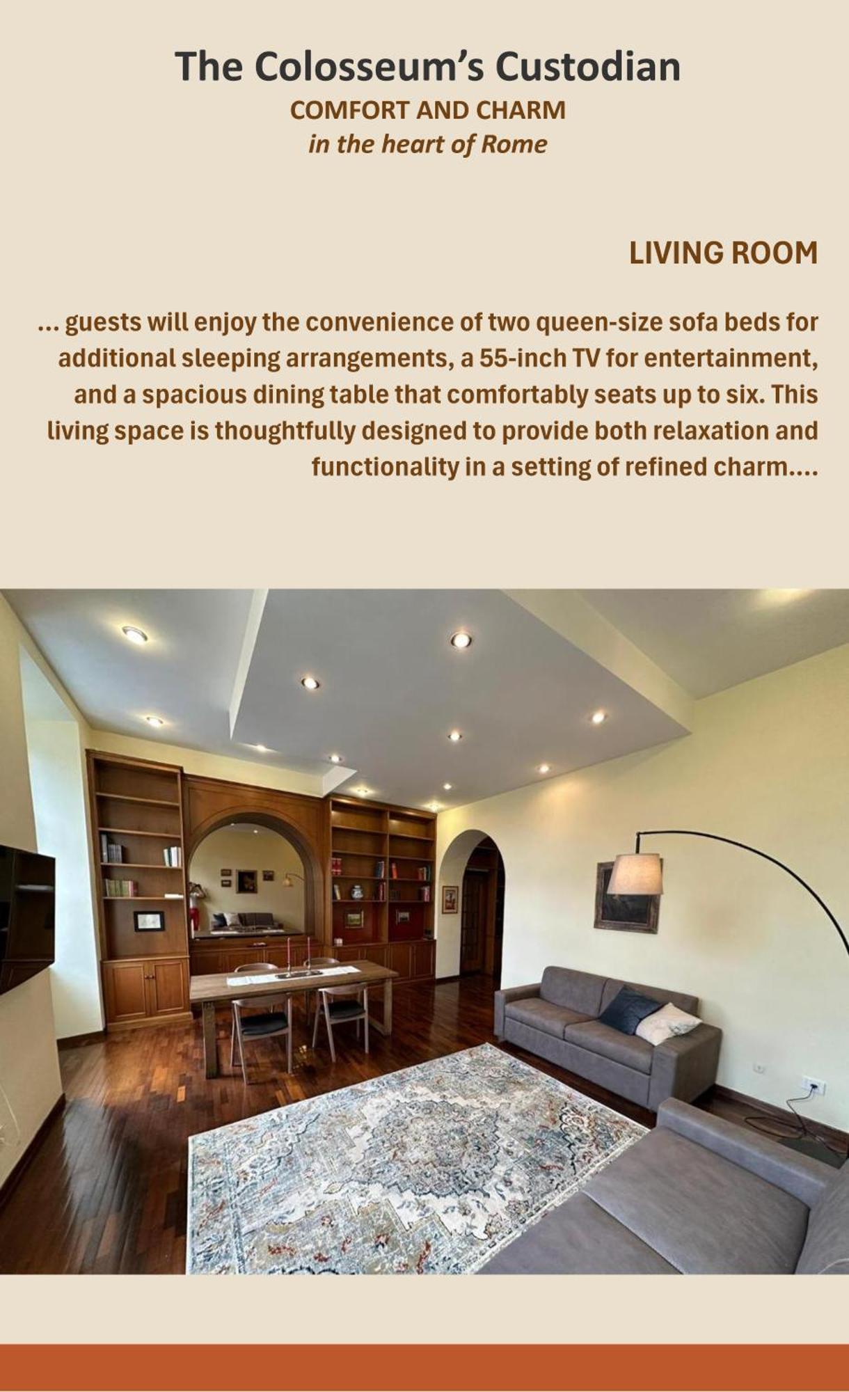 Colosseum's Custodian - 115 M2 Apartamento