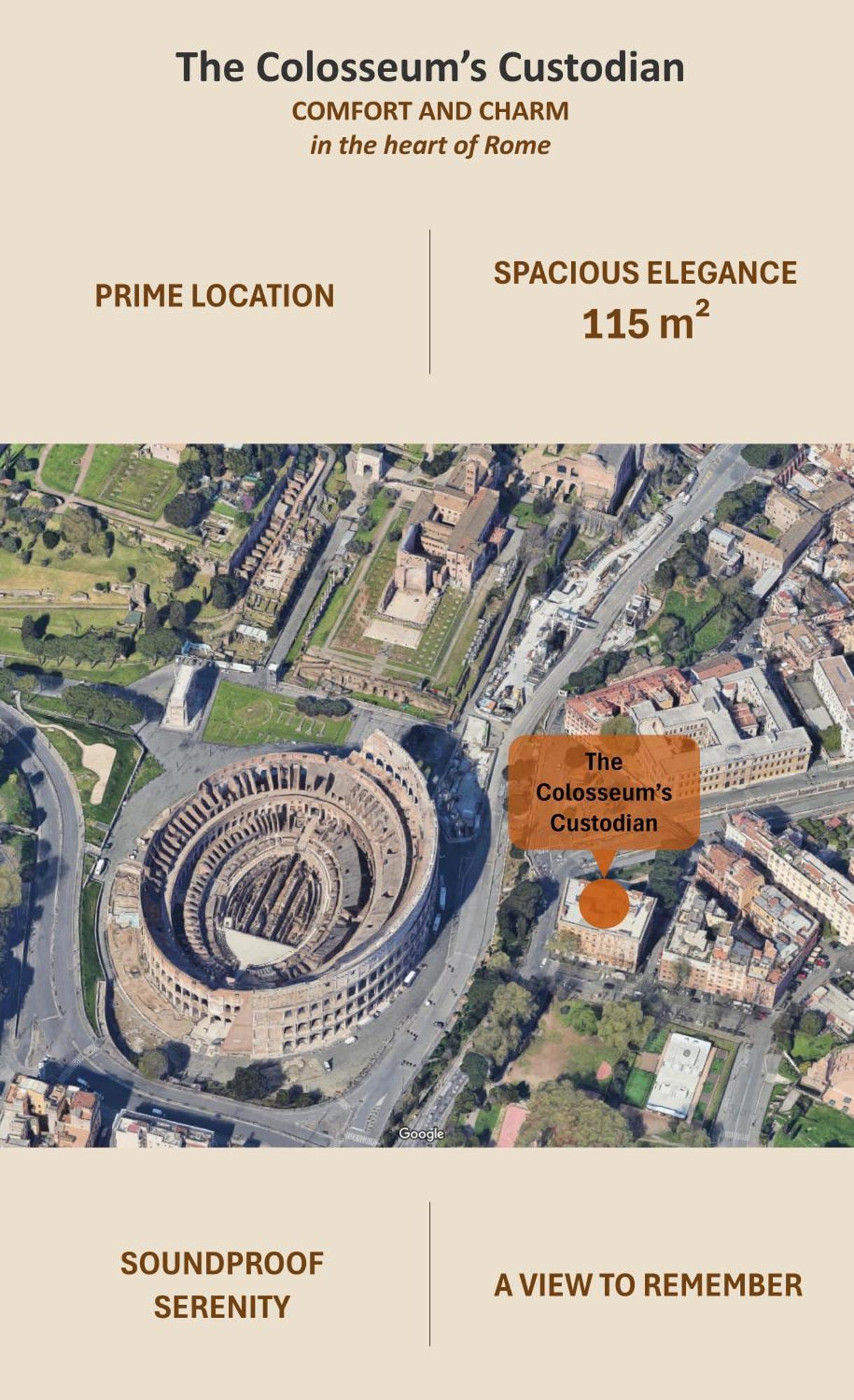 Colosseum's Custodian - 115 M2 Apartamento *