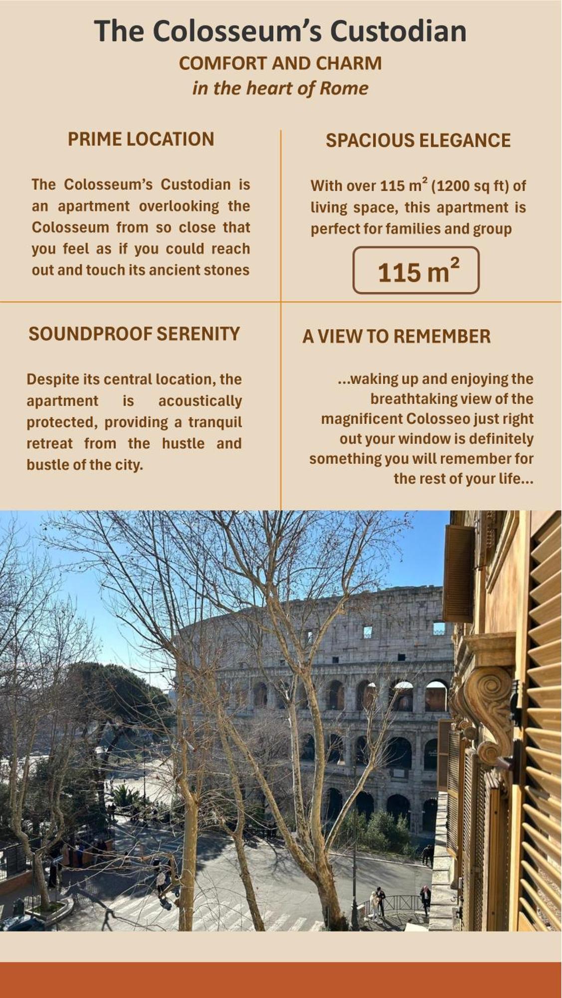 Colosseum's Custodian - 115 M2 Apartamento Roma
