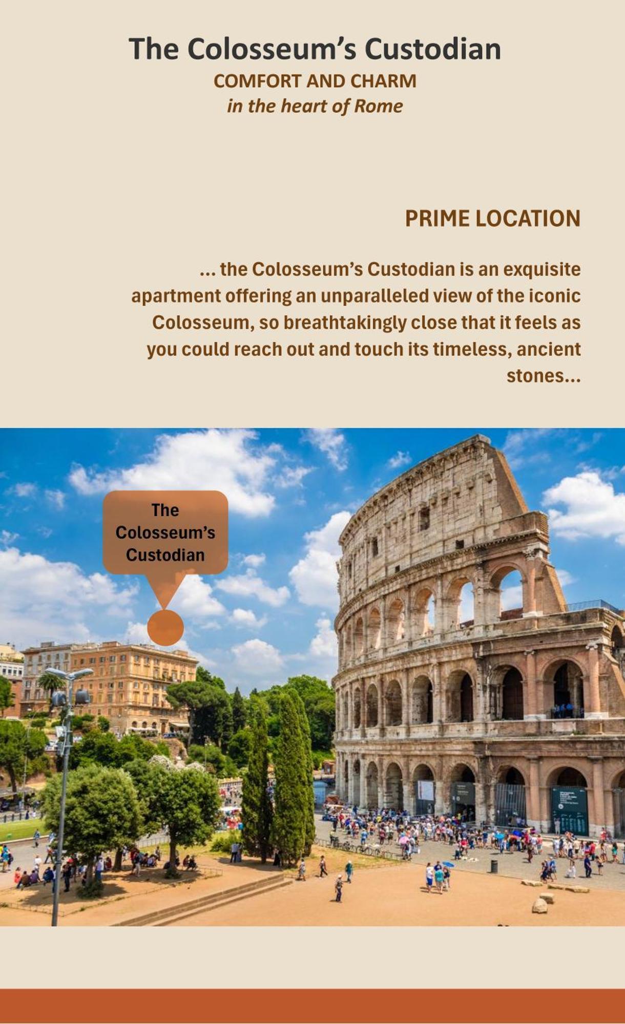 Colosseum's Custodian - 115 M2 Apartamento *